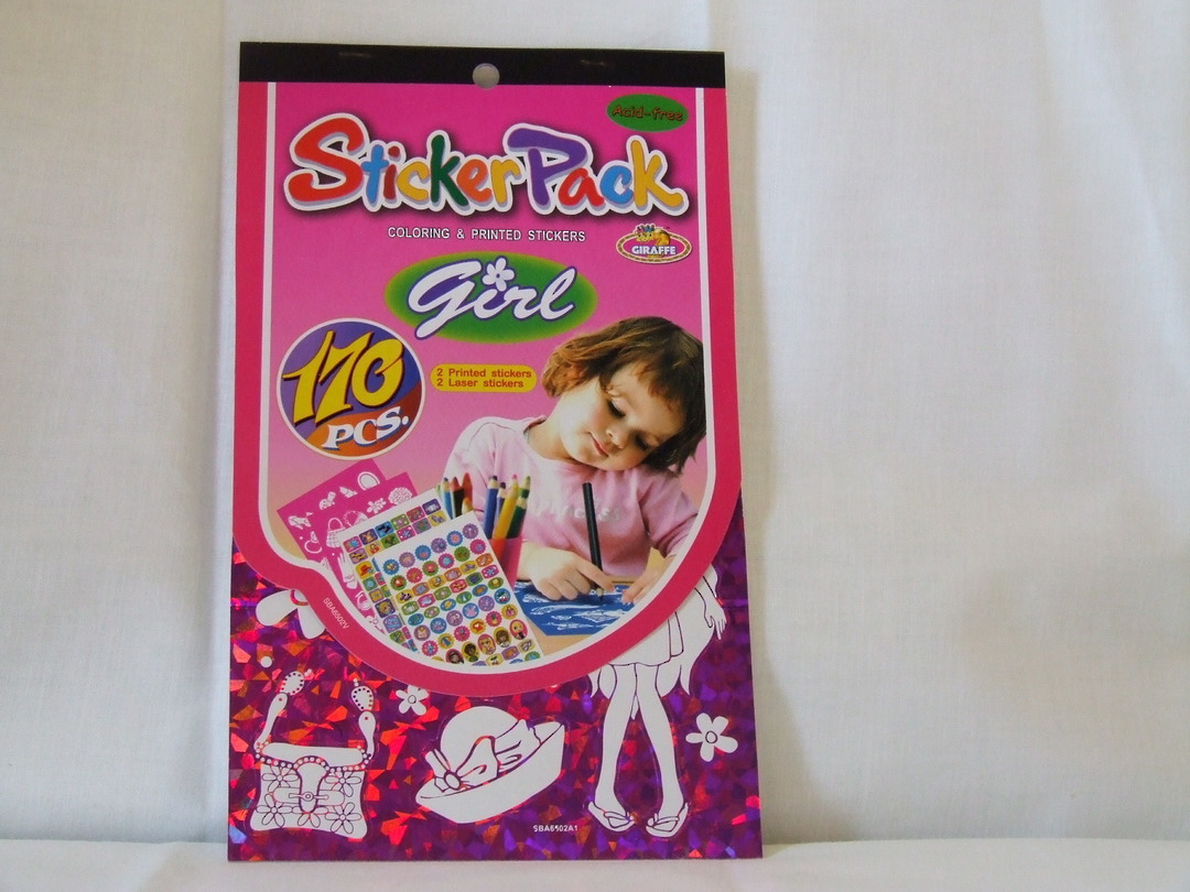 Sticker Pack - Girl image 0